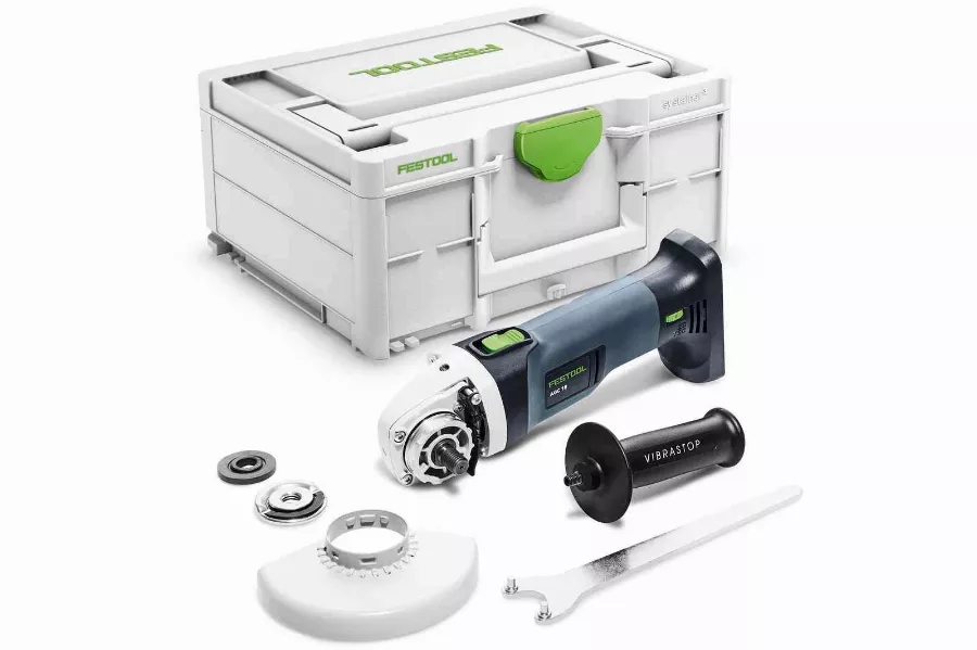 Meuleuses d'angle FESTOOL AGC 18-125 EB-Basic - Avec systainer SYS3 M et accessoires - Sans batteries, ni chargeur - 576825 Meuleuses d'angle FESTOOL AGC 18-125 EB-Basic - Avec systainer SYS3 M et accessoires - Sans batteries, ni chargeur - 576825