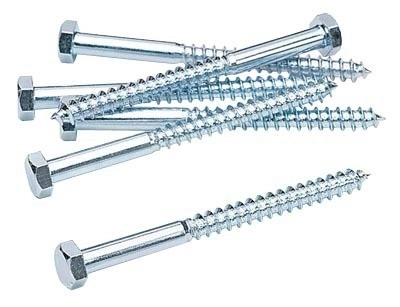 Tirefond LENNIE - Zingué blanc - Ø6x40 - boite de 200 - TIR0604002B Tirefond LENNIE - Zingué blanc - Ø6x40 - boite de 200 - TIR0604002B