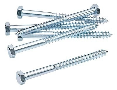 Tirefond LENNIE - Zingué blanc - Ø6x70 - boite de 200 - TIR0607002B Tirefond LENNIE - Zingué blanc - Ø6x70 - boite de 200 - TIR0607002B