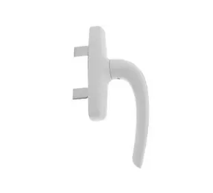 Crémone double fourche Nefer midi FAPIM - blanc 9016 - 0787B_QX