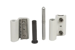  Paumelle Grip+ FAPIM avec axe en acier inox Ø7 mm - Blanc 9010 - 9800A_32