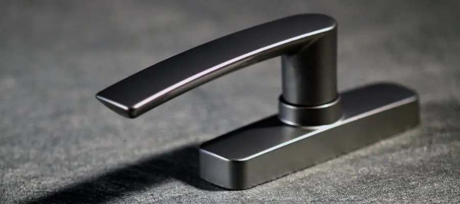 Crémone ajustable FAPIM GEA à une fourche - gris anthracite 7016 mat - 0530BI_MR