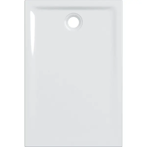 Receveur céramique GEBERIT Renova - 140 x 90 extra-plat à poser/encastrer - 00729900000AG3