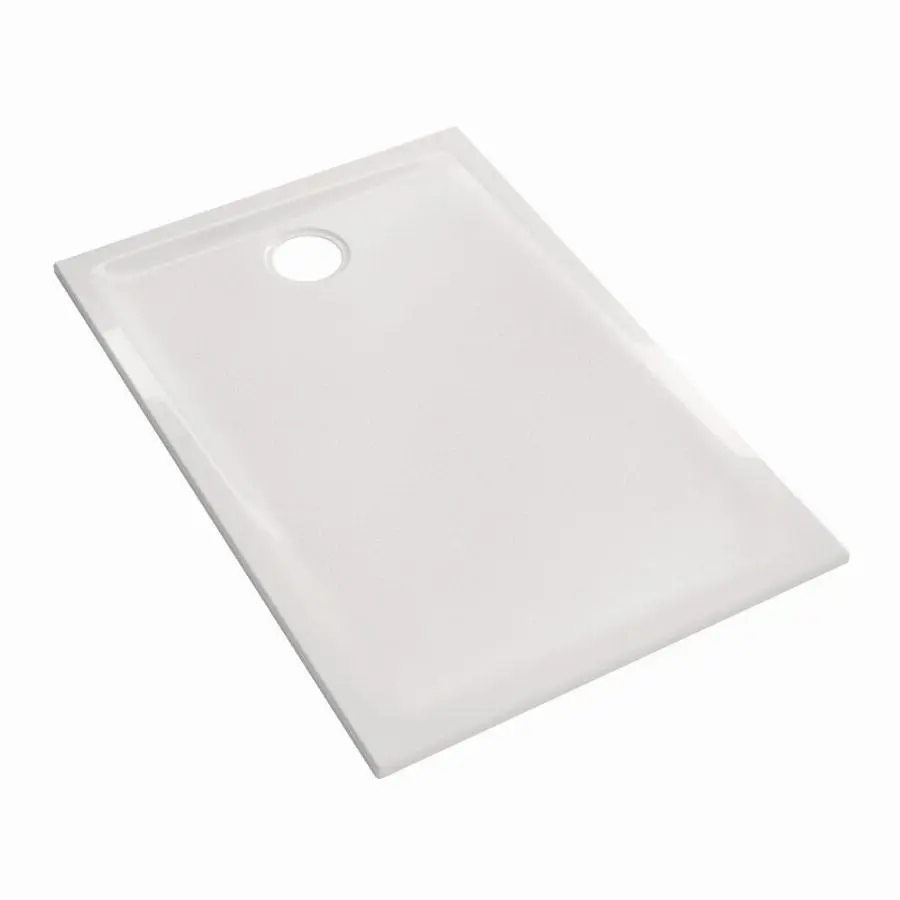 Receveur céramique GEBERIT Renova - 100 x 80 extra-plat à poser/encastrer - 00726800000AG3
