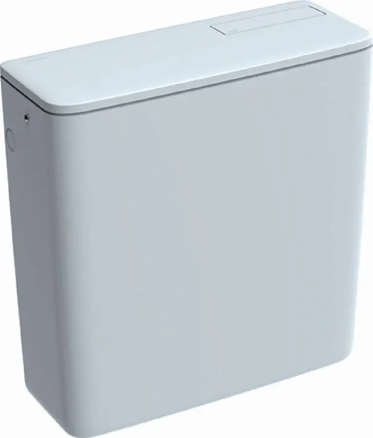 Réservoir apparent GEBERIT AP128 - Rinçage double touche, alimentation latérale - 128.317.11.5