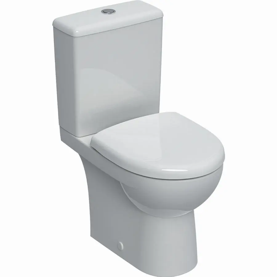 Pack WC au sol Renova compact  avec abattant - GEBERIT - 501.859.00.1