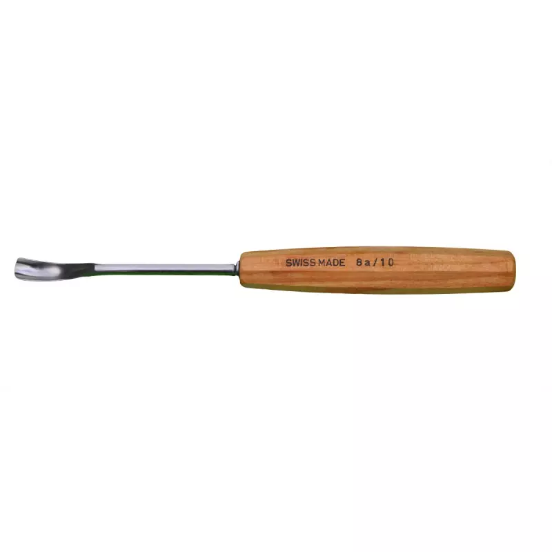Gouge de sculpteur demi creuse forme cuillère 10 mm - EMILE PEYRON - 168a10 Gouge de sculpteur demi creuse forme cuillère 10 mm - EMILE PEYRON - 168a10