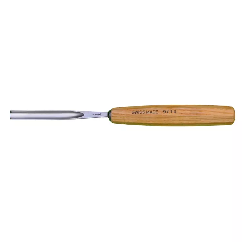 Gouge de sculpteur droite creuse 10 mm, manche bois - EMILE PEYRON - 16910 Gouge de sculpteur droite creuse 10 mm, manche bois - EMILE PEYRON - 16910