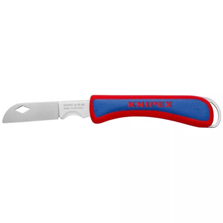 Couteau pliant d'électricien KNIPEX L. 80 mm - 16 20 50 SB