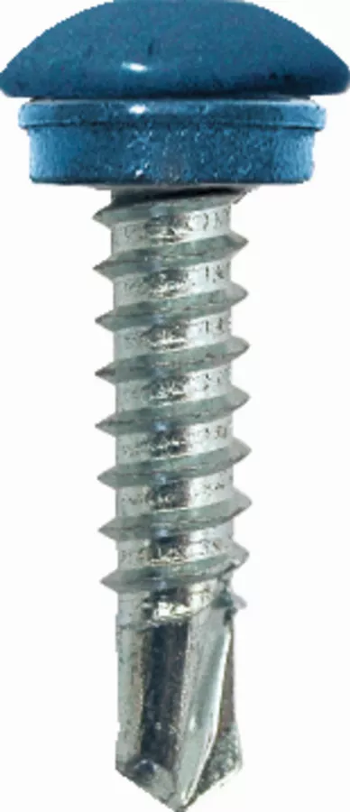 Vis autoperceuse ETANCO Belvis métal - Torx 20 Ø5.5x25 mm - rondelle alu/epdm Ø10 - RAL 7016 - Boite de 100 - 395393236