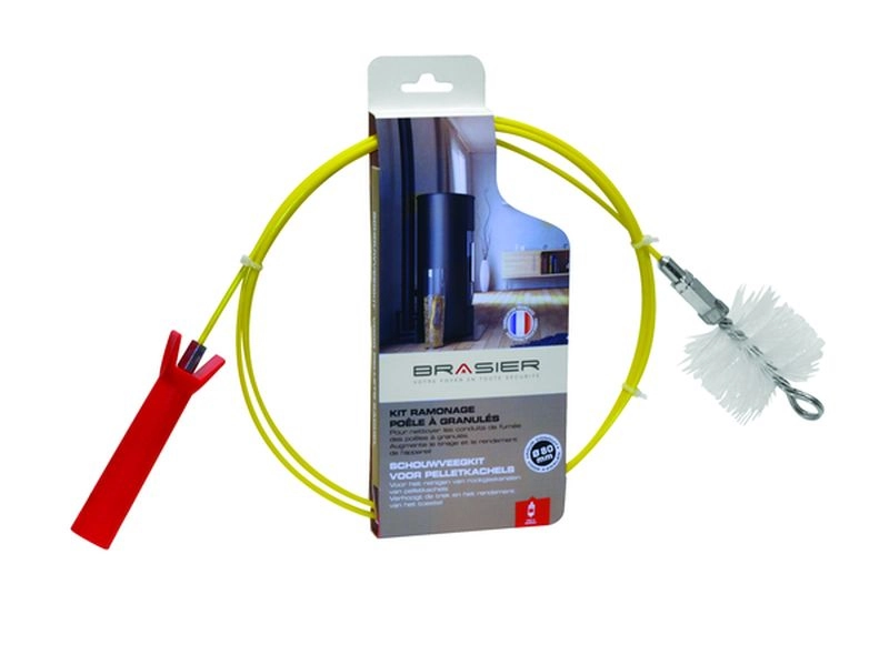 Kit de ramonage ISOTIP - Special pellets - Flexible Brosse nylon Ø80 mm - 001817