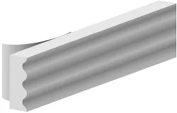 Joint de calfeutrement ELTON - Profil D - Blanc - Bobine de 100 m - 600501510 Joint de calfeutrement ELTON - Profil D - Blanc - Bobine de 100 m - 600501510