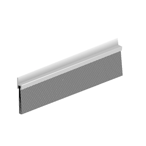 Bas de porte profilé à brosse IBS60 ELTON - 2.50ml - 0308403D Bas de porte profilé à brosse IBS60 ELTON - 2.50ml - 0308403D