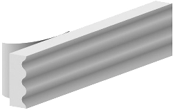 Joint de calfeutrement ELTON - Profil D - blanc - prix au ml - 3000015 Joint de calfeutrement ELTON - Profil D - blanc - prix au ml - 3000015