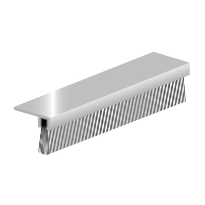 Bas de porte profilé à brosse IBS90/18 ELTON - 3ml - 0308704 Bas de porte profilé à brosse IBS90/18 ELTON - 3ml - 0308704