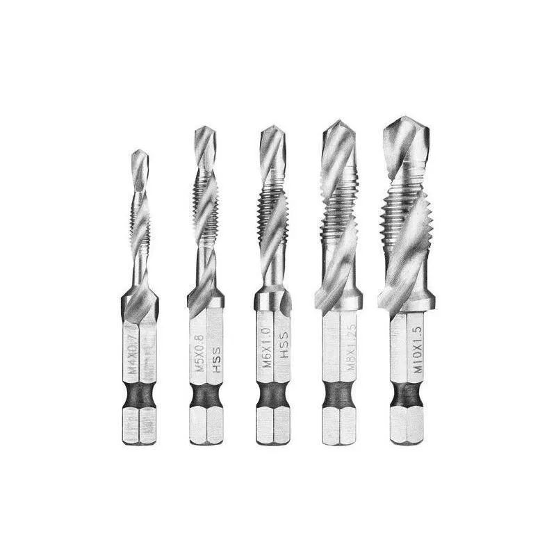 Jeu de 5 forets à tarauder FCOM - 227H.J5PB