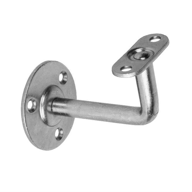 Support rampe coudé BLINDOMAX 901 fixe zingué blanc - 436