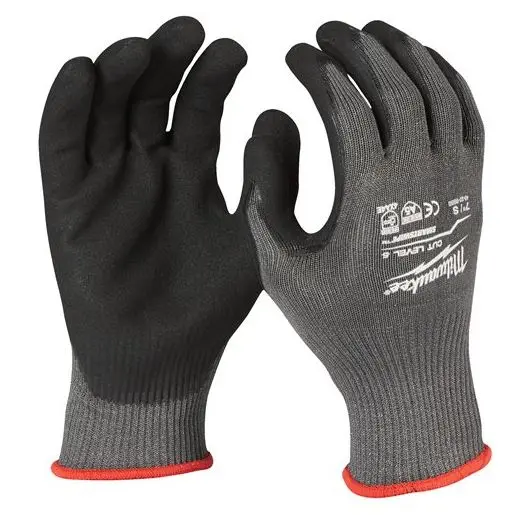 Gants anti coupe niveau 5/E MILWAUKEE Taille XL/10 - 4932471624 - lot de 12 paires de gants