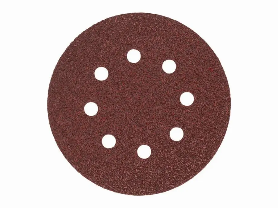 Feuille de ponçage 125/8 HL MILWAUKEE Grain 80 - 50 pièces - 4932492193