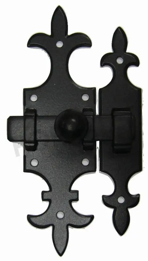Targette 679 fer noir BOUVET - 140 x 40 mm - 23313