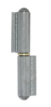 Paumelle de grille roulée lame courte 80x7 TORBEL - Bague laiton - GRLC080