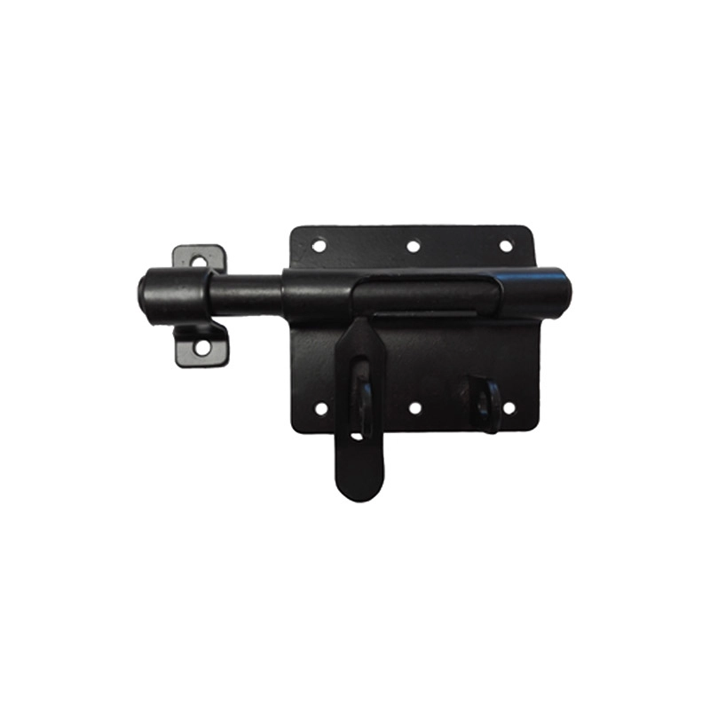 Verrou de box porte-cadenas standard MERMIER Noir - Ø14 mm - M-499142