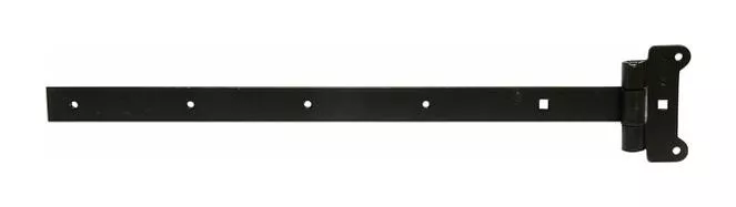 Penture festonnée à bout carré THIRARD - 600 mm - Époxy noir - 951140