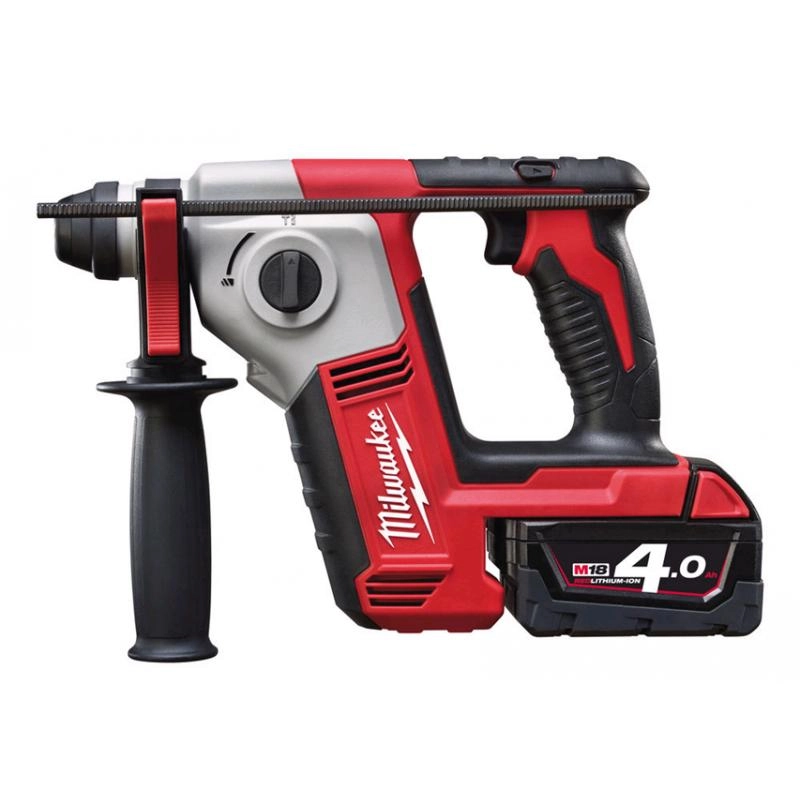 Perforateur MILWAUKEE M 18 BH 402 C - SDS Plus 18V + 2 Batteries 4.0Ah + 1 chargeur + Coffret - 4933443330 Perforateur MILWAUKEE M 18 BH 402 C - SDS Plus 18V + 2 Batteries 4.0Ah + 1 chargeur + Coffret - 4933443330