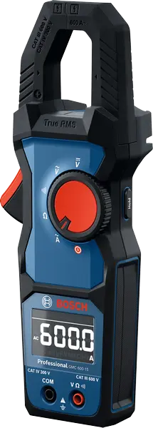 Pince ampèremétrique GMC 600-15 Professional - 600 V CA/CC - BOSCH - 0601077600