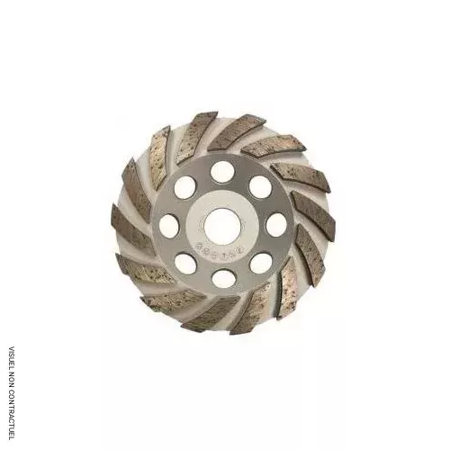 Plateau de ponçage DS36 125MM - GOLZ - 2973360125