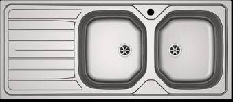 Évier inox à encastrer FRANKE - 2C/1E REL 621 - 1160x500 mm - 898823