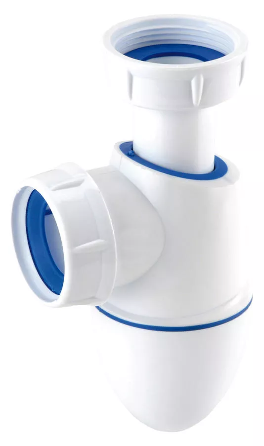 Siphon évier bi-matière BM552 NICOLL joints intégrés - 224286