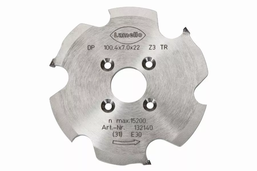 Fraise à rainer diamant pour zeta DP 100.4x7x22 - LAMELLO - 132140