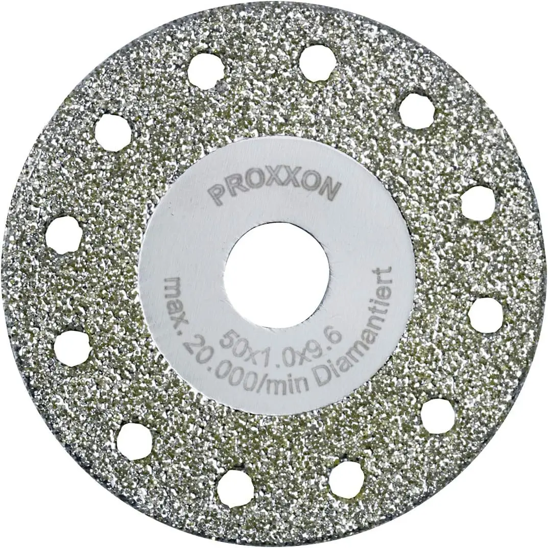 Disque de coupe et de profilage diamanté pour LHW + LHW/A - 50 x 1 x 10 mm - PROXXON - 28557