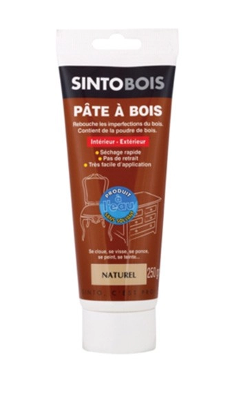 Pâte à bois à l'eau Naturel Tube de 250 grammes - 37900 Pâte à bois à l'eau Naturel Tube de 250 grammes - 37900