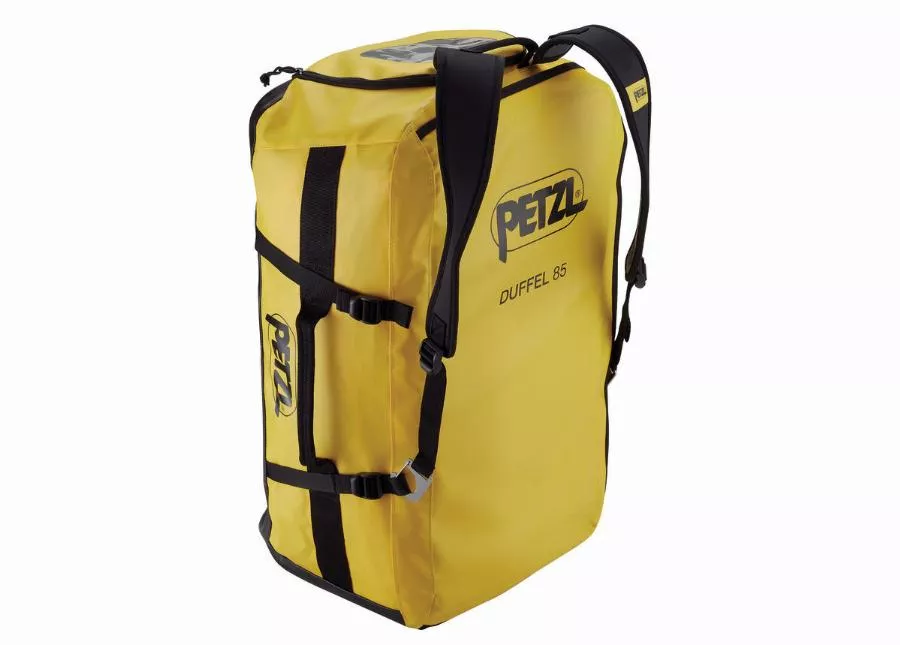 Sac de transport PETZL Duffel 85 litres - Jaune/noir - S045AA01 Sac de transport PETZL Duffel 85 litres - Jaune/noir - S045AA01
