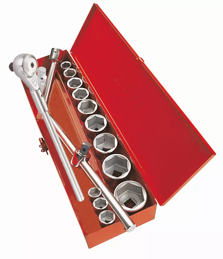Coffret douilles et accessoires 3/4 - 17 outils SAM - 78CH16 Coffret douilles et accessoires 3/4 - 17 outils SAM - 78CH16