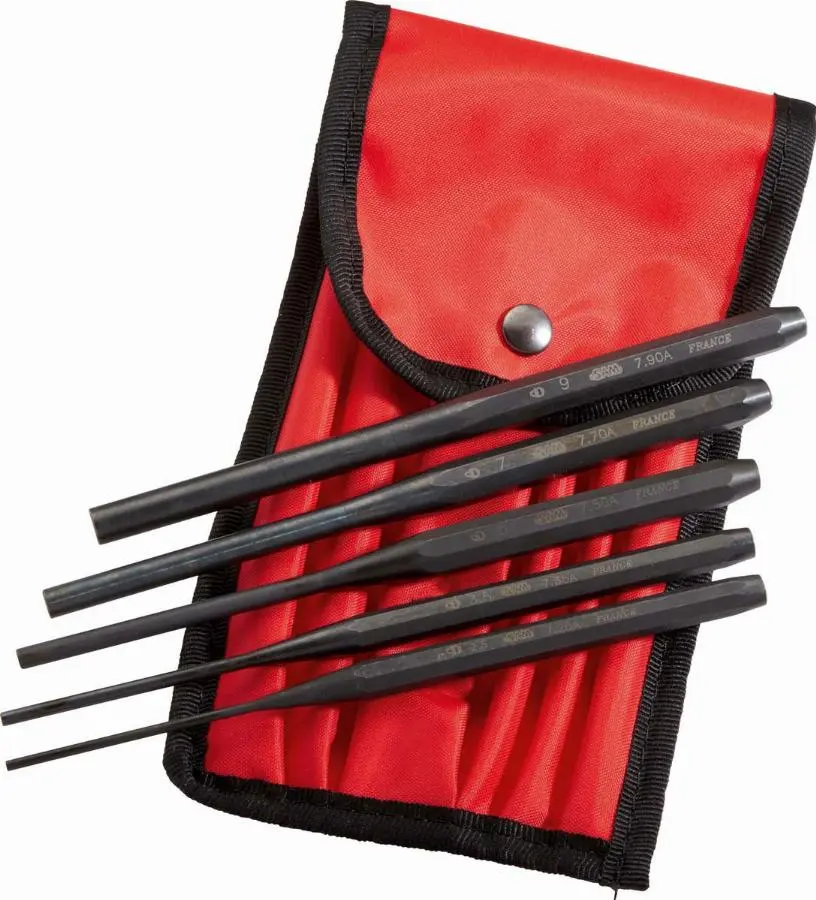 Trousse 5 chasse-goupilles longs SAM - 7TR5A