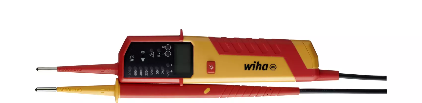 Testeur de tension et de continuité eMobility 12 – 1 000 V AC, CAT IV - WIHA - 44319