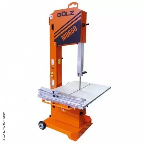 Scie à ruban MB650 + 1 ruban mixte béton cellulaire/brique - GOLZ - 2829502000