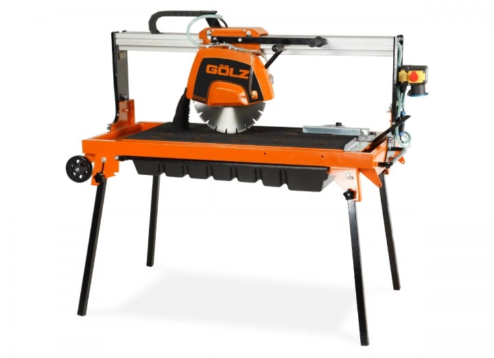 Scie à pont GÖLZ GS350 professionnelle pour grande coupe - 2200W Ø350 mm - 02893503000