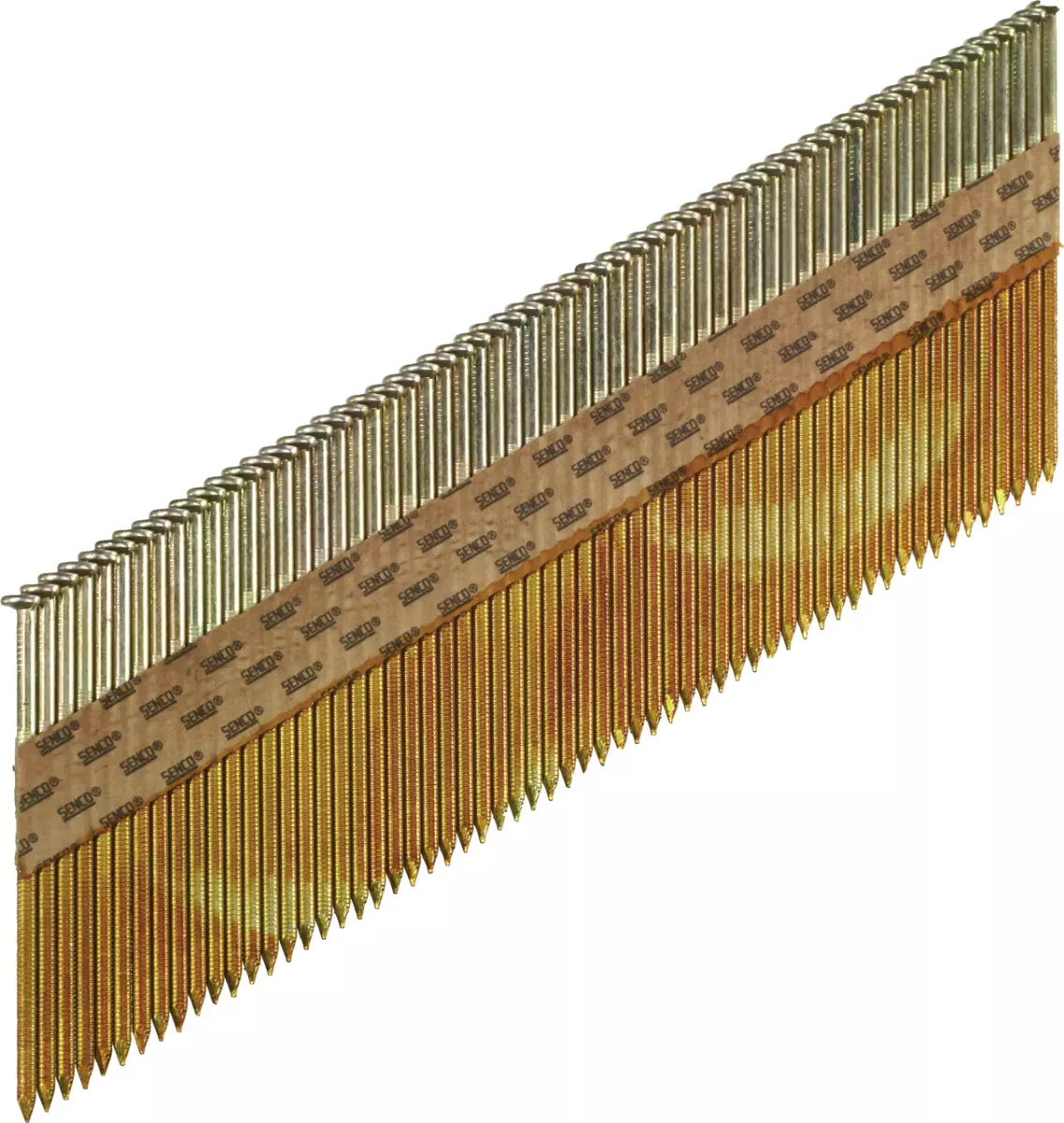 Clous en bande papier D34 annelés - Ø 2.8 / 3.1 X 70 mm - Boite de 2000 - SENCO - HE56APBKR