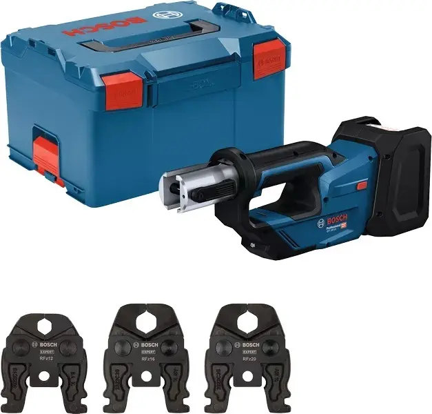 Sertisseuse GPT 18V-19 Professional + Kit RFz 12/16/20 sans batterie, ni chargeur - Livrée en L-Boxx 238 - BOSCH - 06019M2005