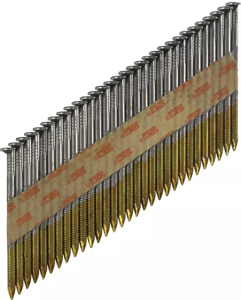 Clous en bande papier D34 annelés galvanisés - Ø 2.8 X 50 mm - Boite de 2000 - SENCO - GE51AXBKR