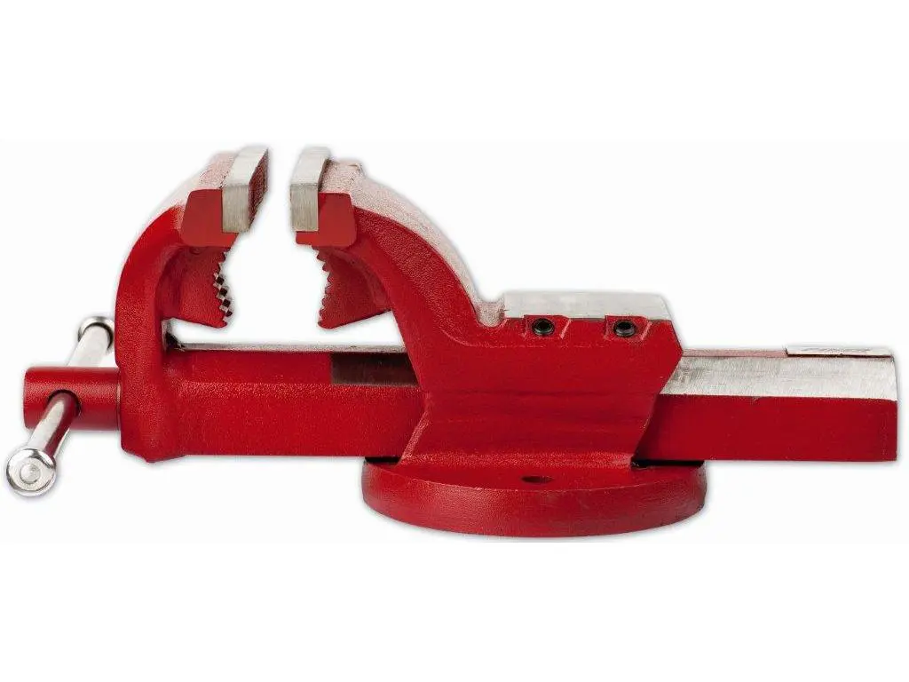 Étau d'établi parallèle guide carré avec mors pour tubes 100 mm - PIHER - 55200