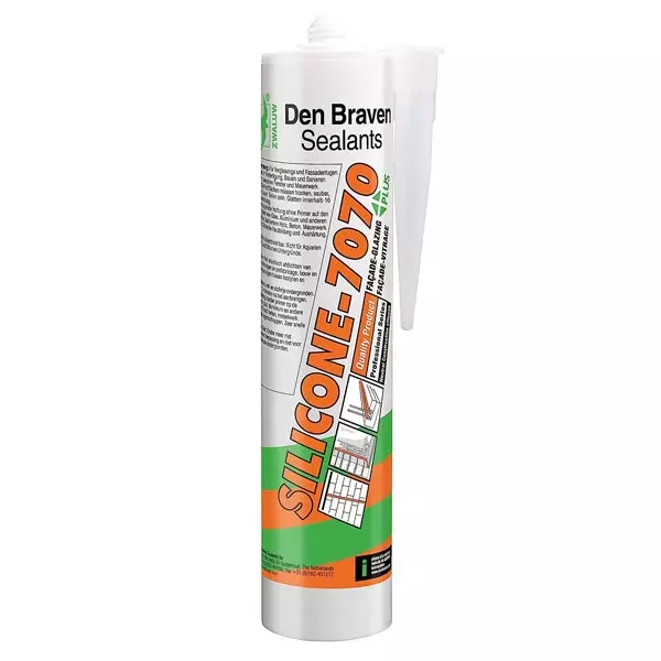 Mastics bâtiment miroiterie silicone neutre alcoxy - DEN BRAVEN
