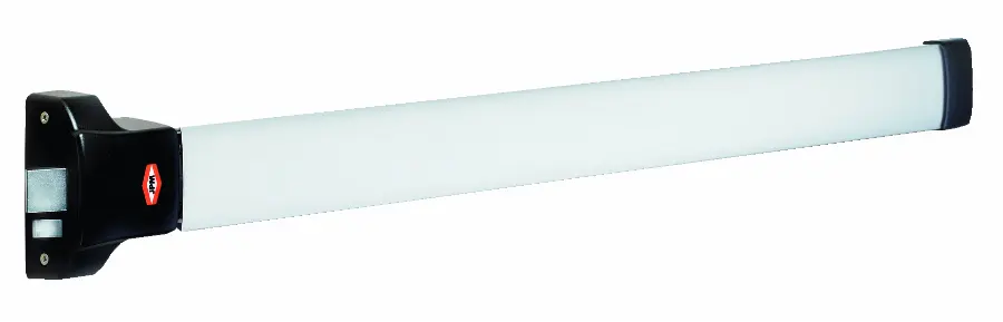 Fermeture anti-panique JPM Push bar 90+ - 1 point latéral - 1141 mm - Blanche - PJ1100-68-0A
