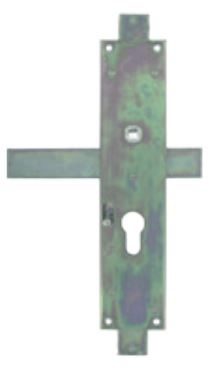 Serrure 3ème point long pênes droits TIRARD zinguée pour portail - Gauche - CE112205 Serrure 3ème point long pênes droits TIRARD zinguée pour portail - Gauche - CE112205