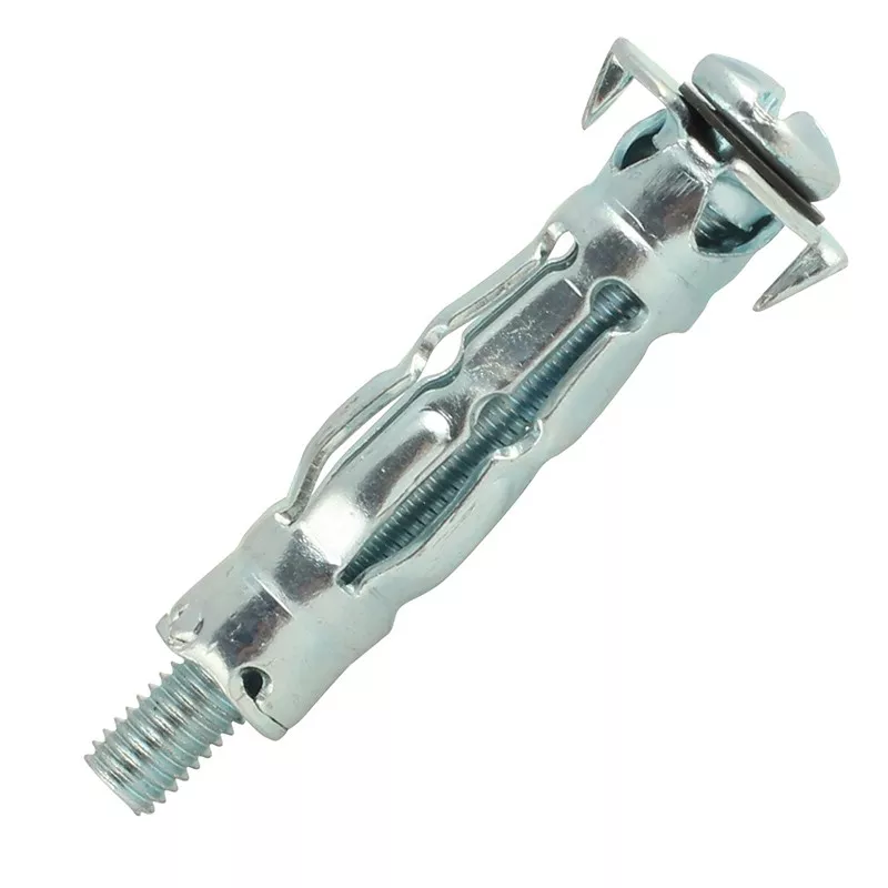 Cheville placo SCELL-IT Spyder - Acier zingué - M6x37 - Ép.4-13 - Vis montée perçage 12 mm - 8E-MT