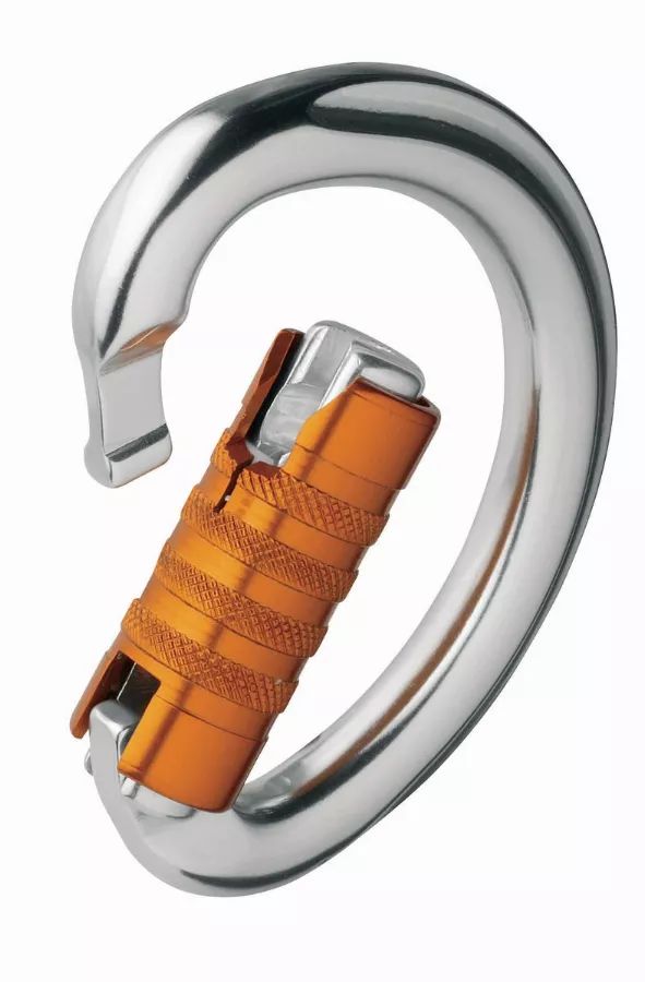 Mousqueton demi-rond multidirectionnel Omni PETZL - M37 TL Mousqueton demi-rond multidirectionnel Omni PETZL - M37 TL